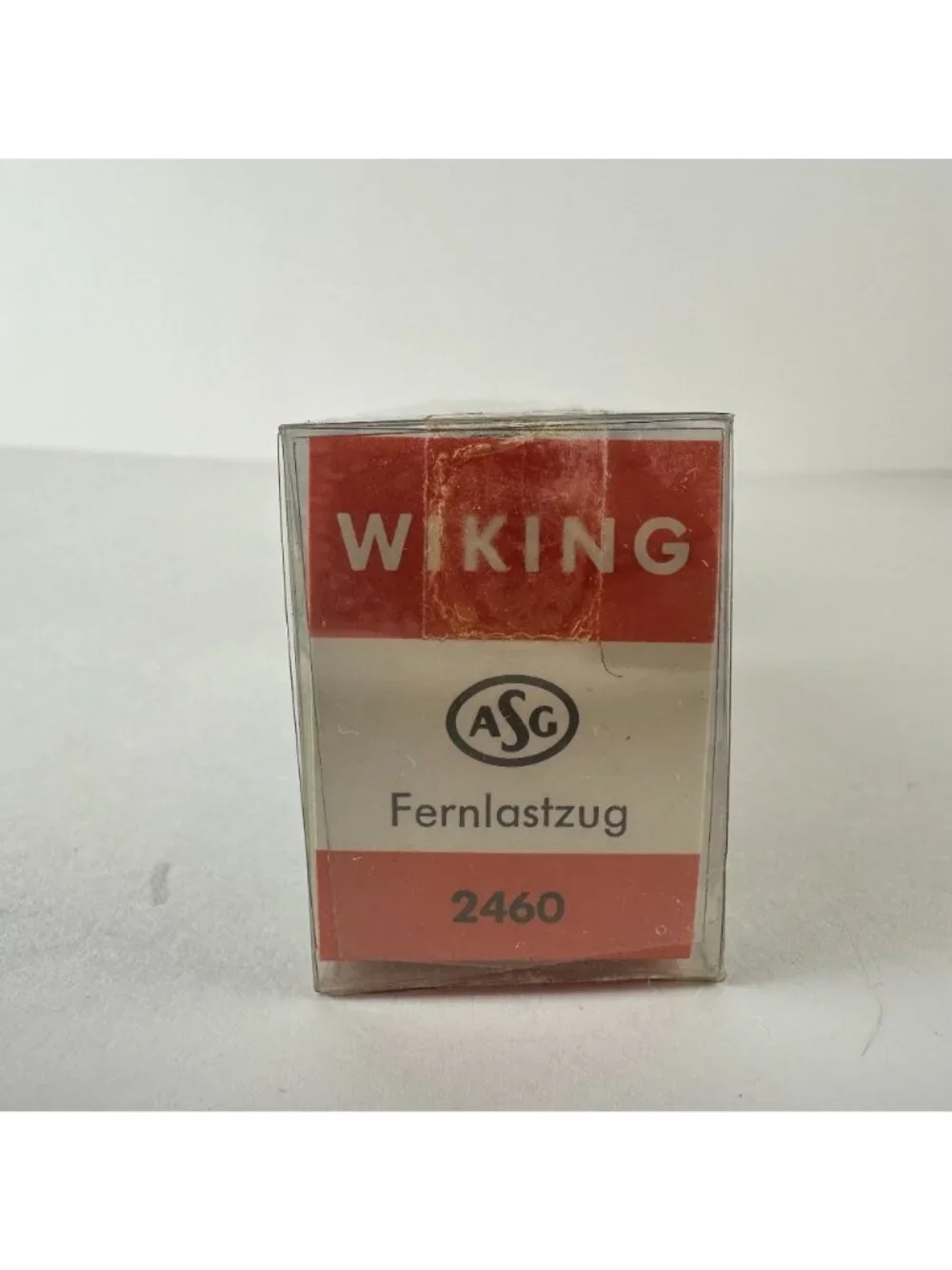 Wiking ASG Fernlastzug 2460 Scale Model Truck In Original Box